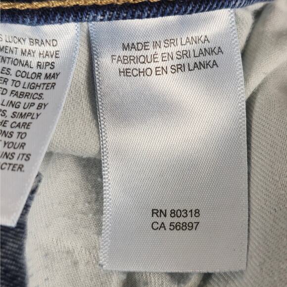Lucky Brand Jeans Womens Size 10/30 Midrise Boyfriend Sienna Distressed - Picture 13 of 16